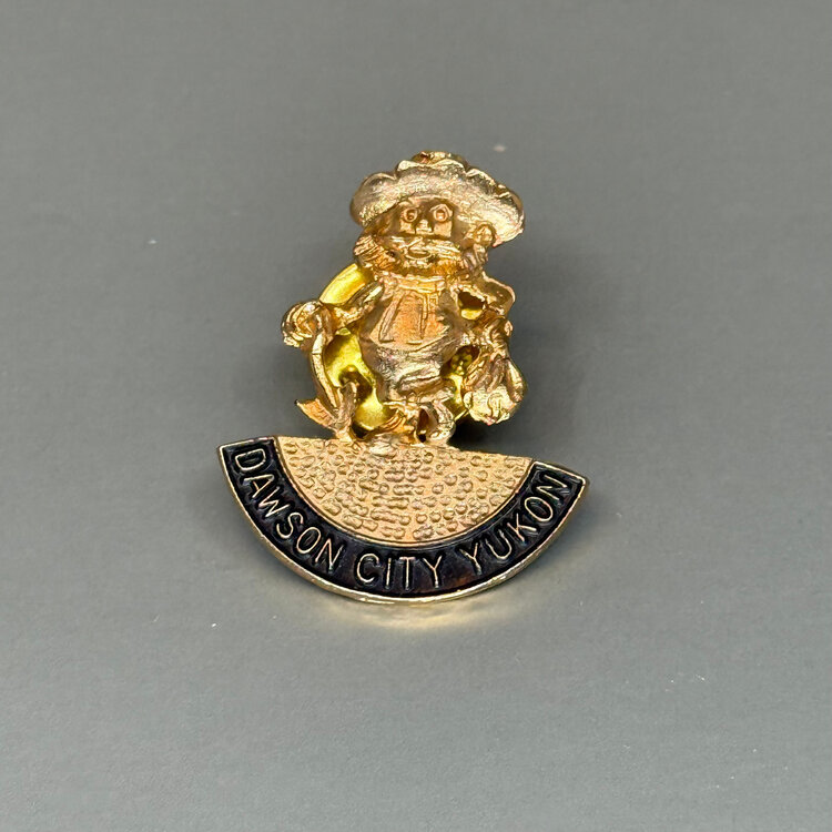Vivid Vintage VIntage Dawson City  Enamel Pin