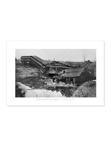 Vivid Archives Strathcona Train Wreck 1899