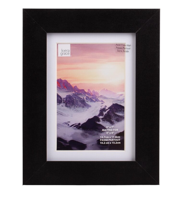 Kiera Grace Frame Langford 5X7 Black