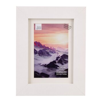 Kiera Grace Frame Langford 5X7 White