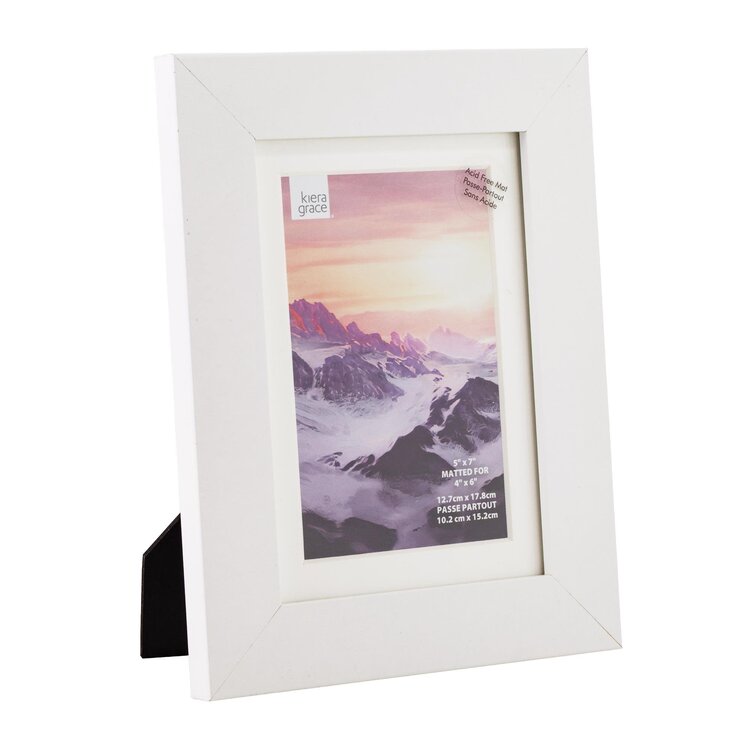 Kiera Grace Frame Langford 5X7 White