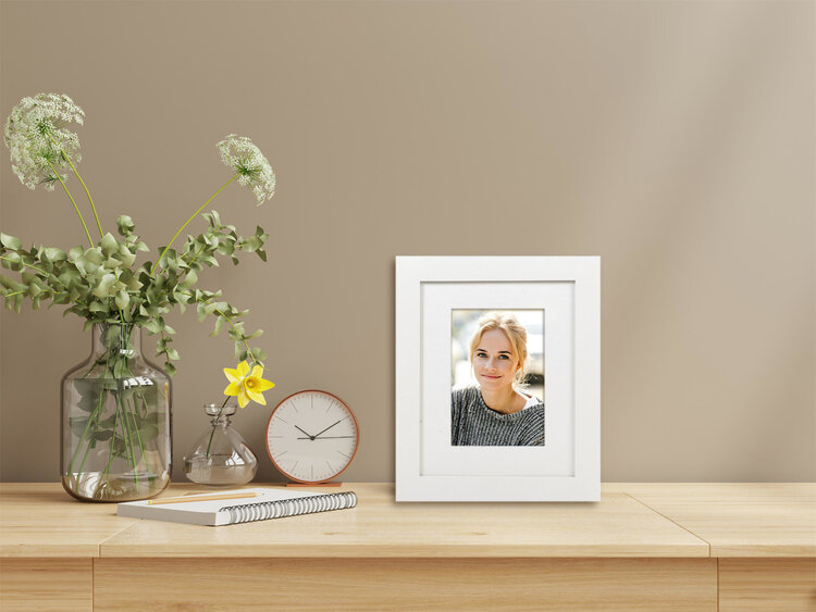 Kiera Grace Frame Langford 8X10 White