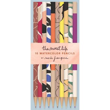 Chronicle Books The Sweet Life: 10 Watercolor Pencils