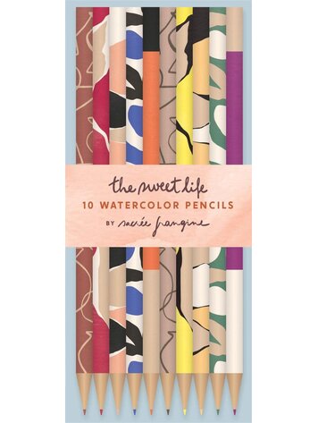 Chronicle Books The Sweet Life: 10 Watercolor Pencils