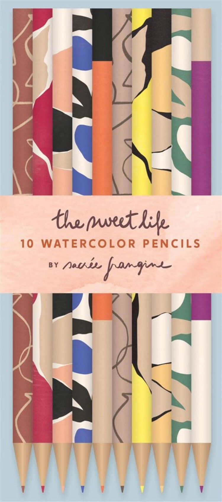Chronicle Books The Sweet Life: 10 Watercolor Pencils