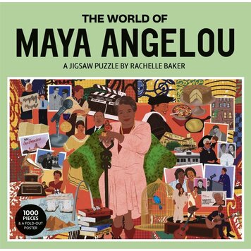 Laurence King Publishing The World of Maya Angelou 1000 Piece Puzzle