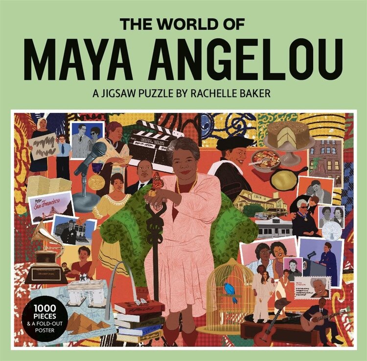 Laurence King Publishing The World of Maya Angelou 1000 Piece Puzzle