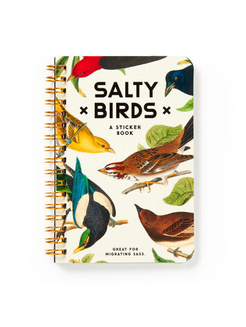 Brass Monkey Salty Birds Sticker Book