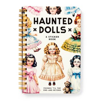 Brass Monkey Haunted Dolls Sticker Book