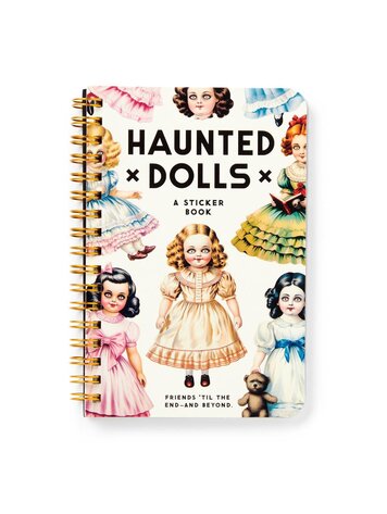 Brass Monkey Haunted Dolls Sticker Book