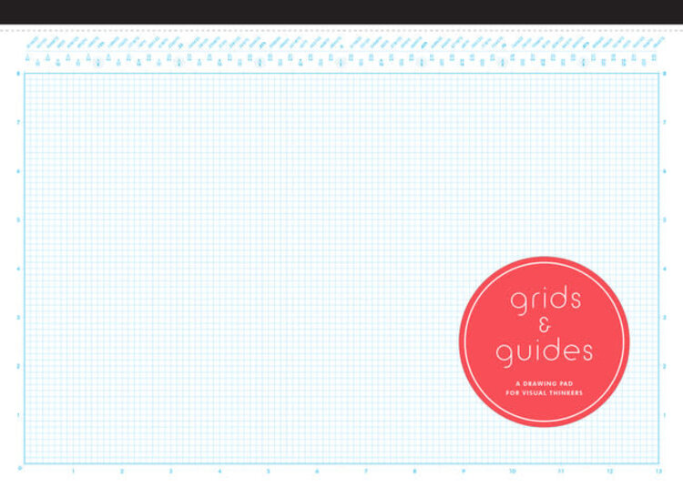 Princeton Architectural Press Grids & Guides Drawing Pad