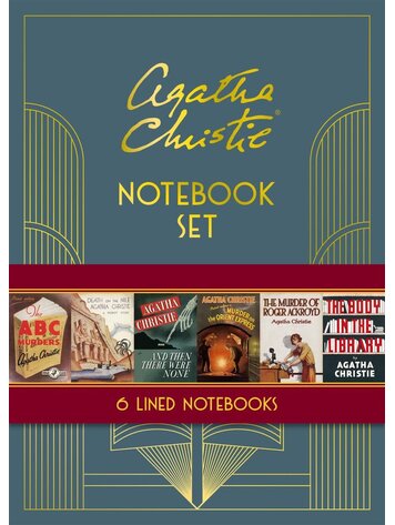 Chronicle Books Agatha Christie Notebook Set
