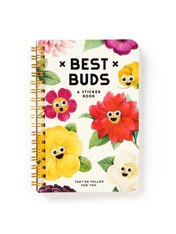 Brass Monkey Best Buds Googly Sticker Book