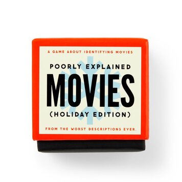 Brass Monkey Mini Poorly Explained Movies - Holiday Edition Brass Monkey Mini Poorly Explained Movies - Holiday Edition