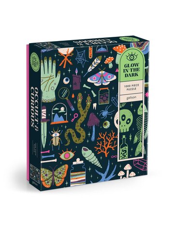 Occult and Curious 1000 Piece Glow in the Dark Puzzle