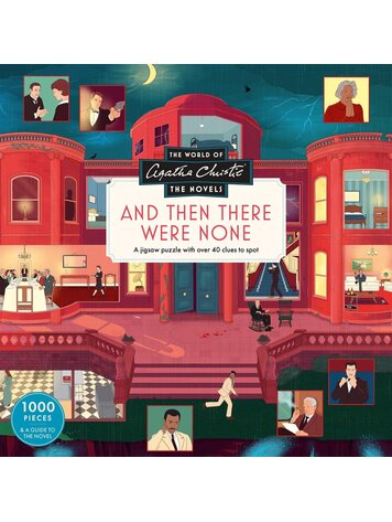 Laurence King Publishing The World of Agatha Christie: And Then There Were None A 1000-piece jigsaw puzzle