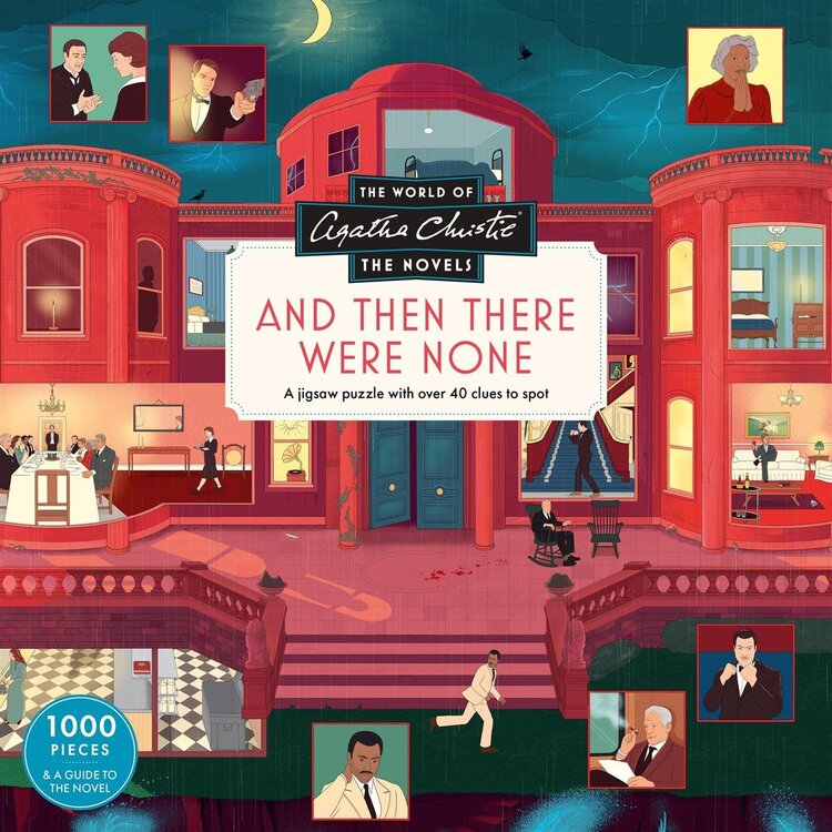 Laurence King Publishing The World of Agatha Christie: And Then There Were None A 1000-piece jigsaw puzzle