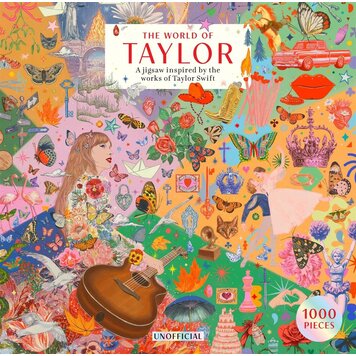 Laurence King Publishing The World of Taylor An unofficial 1000-piece jigsaw puzzle Laurence King Publishing The World of Taylor An unofficial 1000-piece jigsaw puzzle