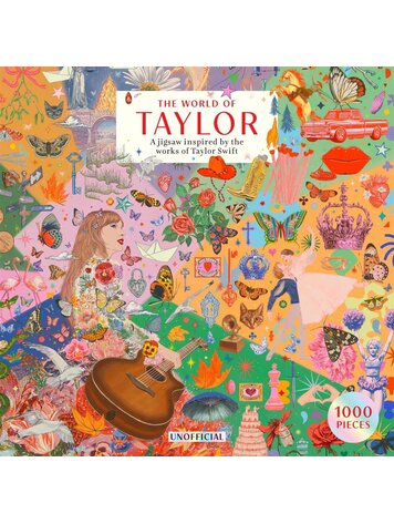 Laurence King Publishing The World of Taylor An unofficial 1000-piece jigsaw puzzle