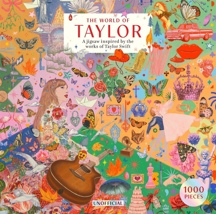 Laurence King Publishing The World of Taylor An unofficial 1000-piece jigsaw puzzle