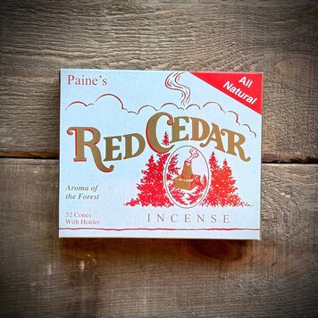 Paine's Cedar Incense Cones 24