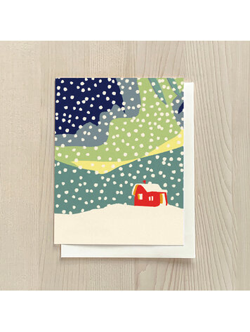 Vivid Print Let It Snow