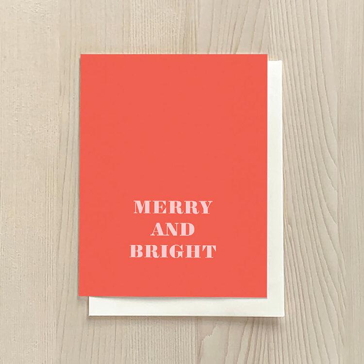 Vivid Print Merry and Bright