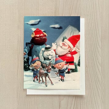 Vivid Print Retro Holiday