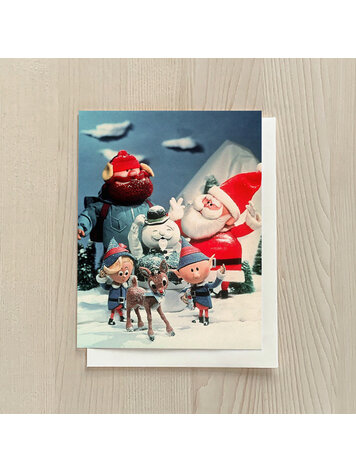 Vivid Print Retro Holiday