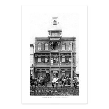Vivid Archives Dominion Hotel Strathcona 1900