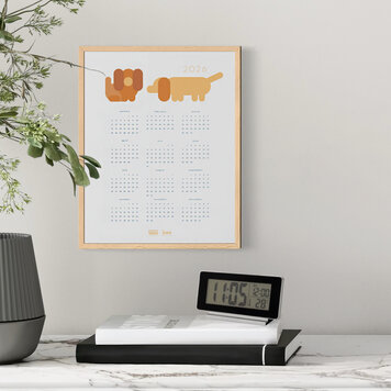 Bee Waeland Fred + Jasper 2026 Calendar