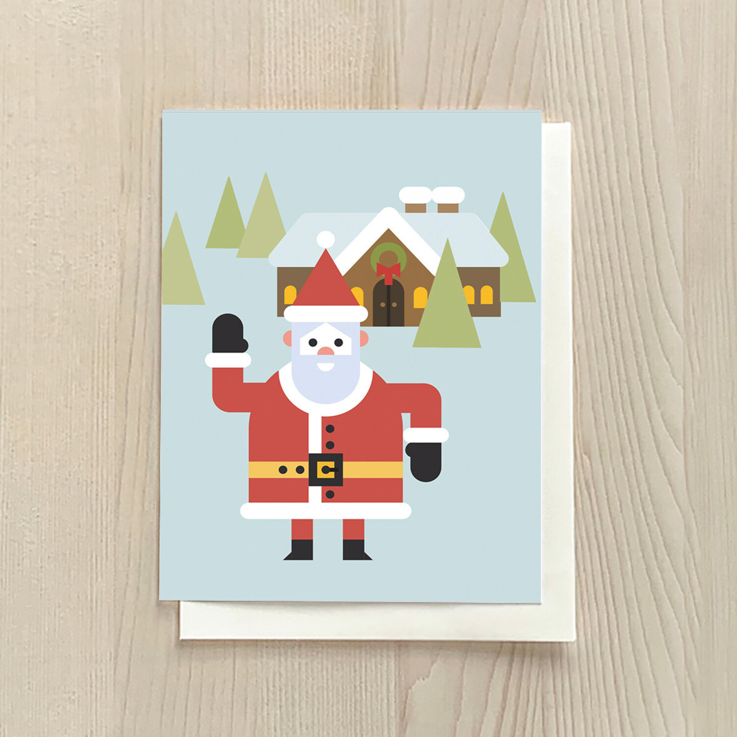 Santa Box of Six Cards | Vivid Print | Bee Waeland