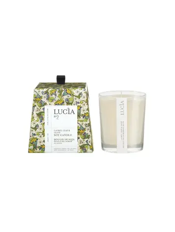 Lucia N°2 Laurel Leaf & Olive Soy Candle 50h