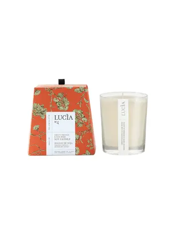 Lucia N°4 Green Orange & Oak Moss Soy Candle 50h