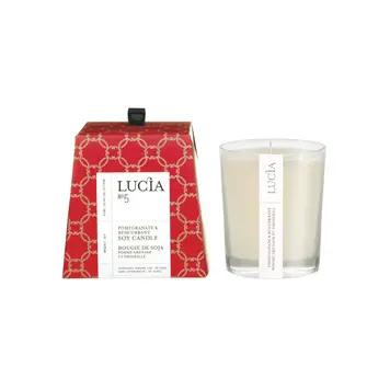 Lucia N°5 Pomegranate & Redcurrant Soy Candle 50h