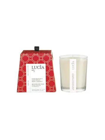 Lucia N°5 Pomegranate & Redcurrant Soy Candle 50h
