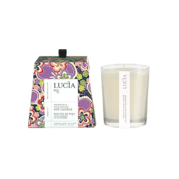 Lucia N°6 Fresh Fig & Wild Ginger Soy Candle 50h