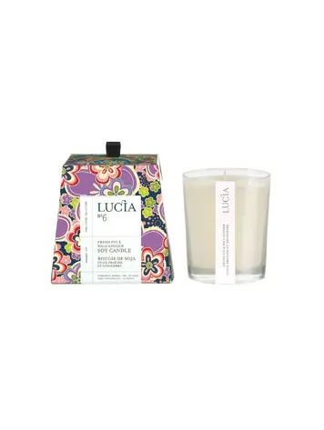 Lucia N°6 Fresh Fig & Wild Ginger Soy Candle 50h