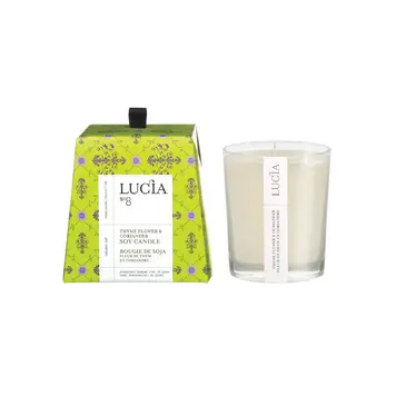 Lucia N°8 Thyme Flower & Coriander Soy Candle 50h