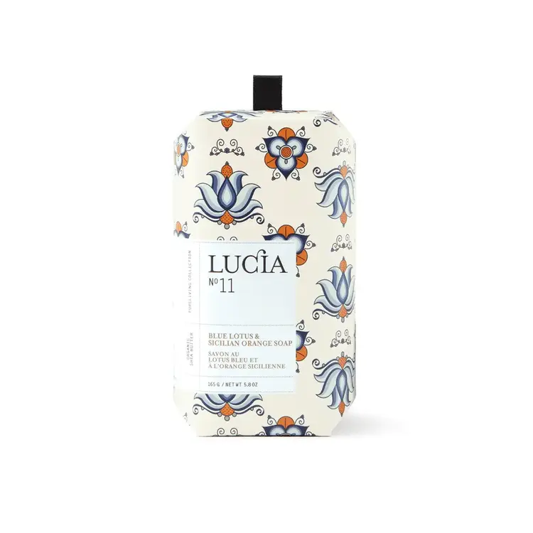 Lucia N°11 Blue Lotus & Sicilian Orange Soap
