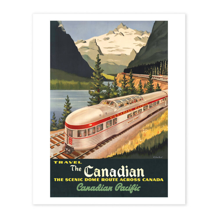 Vivid Print Travel the Canadian