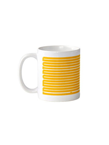 Bee Waeland Edmonton Alta Mug Orange