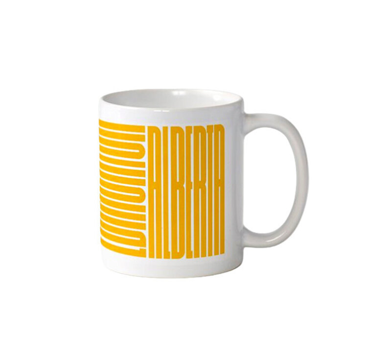 Bee Waeland Edmonton Alta Mug Orange