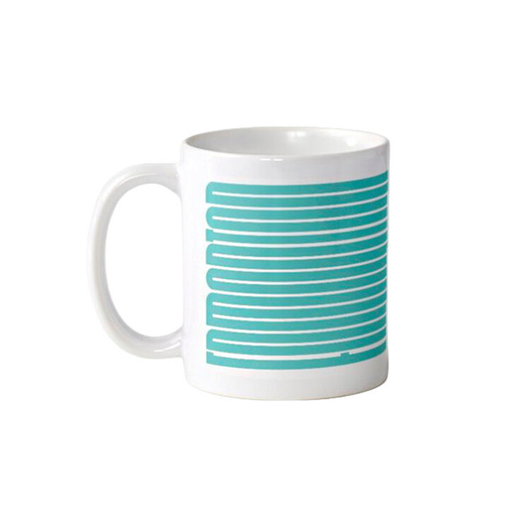 Bee Waeland Edmonton Alta Mug Blue