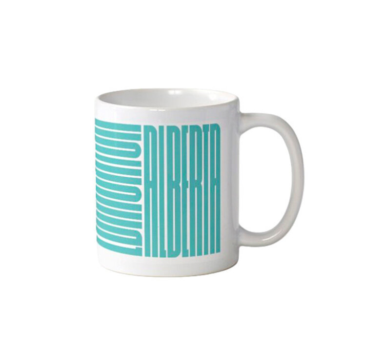 Bee Waeland Edmonton Alta Mug Blue
