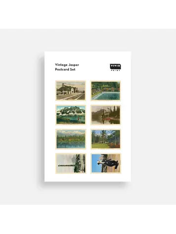 Vivid Print Vintage Jasper Postcard Set