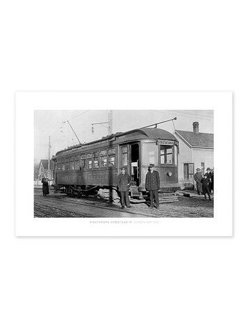 Vivid Archives Strathcona Streetcar 18, Edmonton 1912