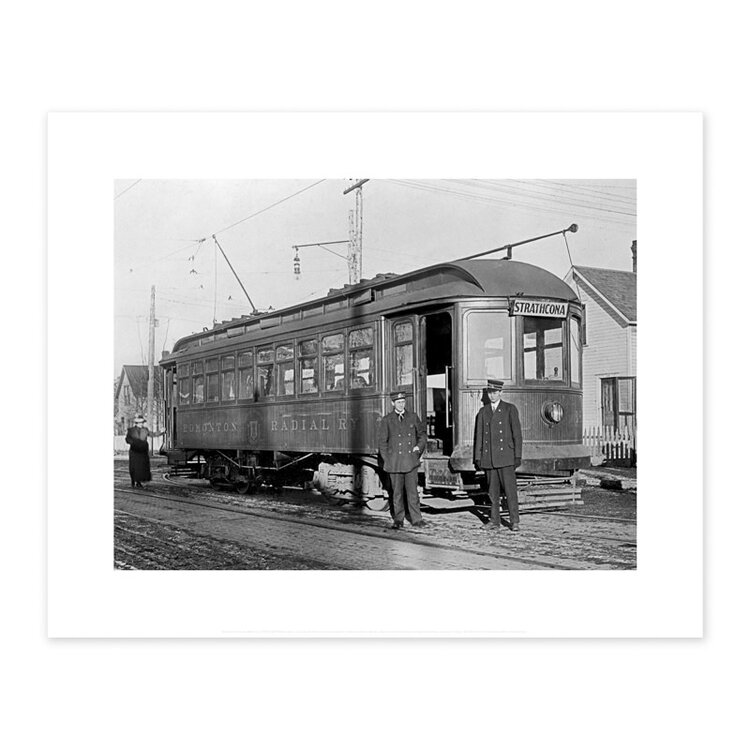 Vivid Archives Strathcona Streetcar 18, Edmonton 1912