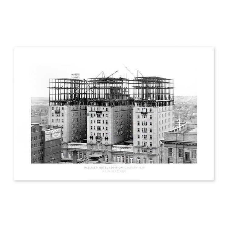 Vivid Archives Palliser Hotel Addition, Calgary 1929