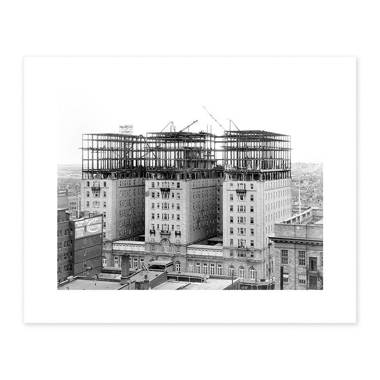 Vivid Archives Palliser Hotel Addition, Calgary 1929